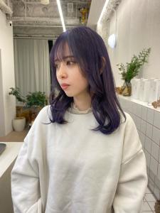 《花屋併設》ラベンダーアッシュ - re’ll*花屋併設の美容院*掲載