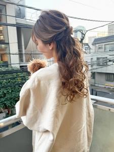 成人式ヘア　ヘアセット　ヘアアレンジ - ARCANA 明治神宮前 表参道 原宿掲載