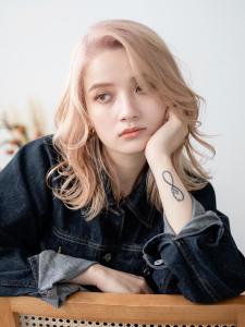 レイヤーカット/ハイトーン/ピンクベージュ/豊橋 - K&K hair design つつじが丘店掲載