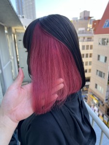 ボブ×インナーカラー - agir hair 池袋【アジールヘア】池袋駅東口店掲載