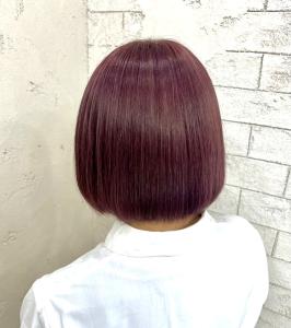 20代30代大人透明感ピンクブラウンケアブリーチボブ【上野】 - agir hair 上野店掲載