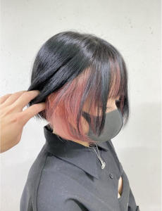 20代30代40代インナーカラーピンクアッシュ【上野】 - agir hair 上野店掲載