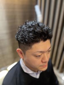 オールバックパーマスタイル〈理容室〉 - ヘアーモードキクチ 銀座店掲載
