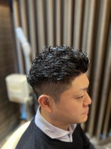 オールバックパーマスタイル〈理容室〉 - ヘアーモードキクチ 銀座店掲載