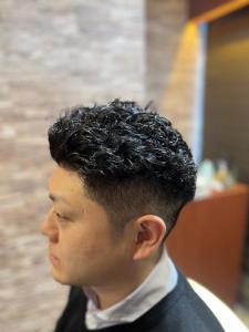 オールバックパーマスタイル〈理容室〉 - ヘアーモードキクチ 銀座店掲載