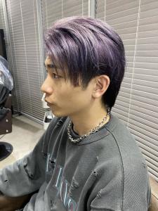 ハイライト マッシュパーマ ウルフ アッシュブラック - ARCANA 明治神宮前 表参道 原宿掲載