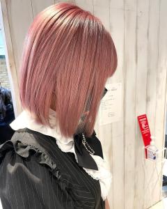 人気ブリーチピンクカラー
