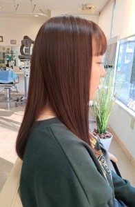 10代20代30代：イルミナカラー《コーラル》 - hair designing Zoom掲載