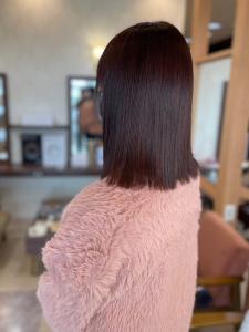【MICHI 富田店　古作蓮】髪質改善　ピンクブラウン　艶感 - HAIR MAKE MICHI 富田店掲載