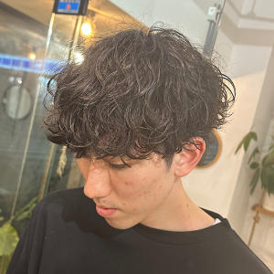 波巻きパーマヘアスタイル - Hair Salon Mimosa Works掲載