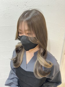 インナーカラー/ゆるふわ/透明感カラー/イルミナカラー/池袋 - agir hair 池袋【アジールヘア】池袋駅東口店掲載