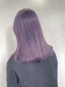20代30代大人ラベンダーパープルダブルカラー美肌【上野】 - agir hair 上野店掲載