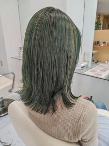 オリーブミントカラー - HAIR・Position田子西店掲載
