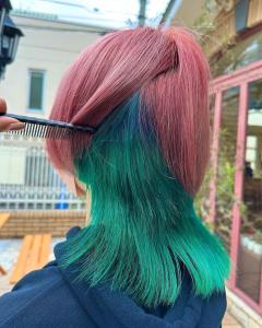 派手デザインカラー - HAIR & MAKE EARTH 高田馬場店掲載