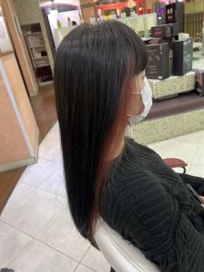 インナーカラー×レッド - HAIR & MAKE EARTH 高田馬場店掲載