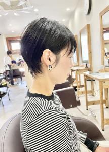 ぱっつん前髪/ブルーグレージュ/30代　40代　50代 - RAPPOR 南流山店掲載
