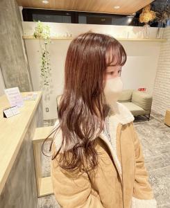 黒髪/グレーベージュ/レイヤーロング/前髪パーマ/仙台 - ブリーチ&トリートメント&ショート HETTU 仙台駅前店掲載