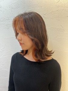 インナーカラー/ゆるふわ/透明感カラー/イルミナカラー/池袋 - agir hair 池袋【アジールヘア】池袋駅東口店掲載