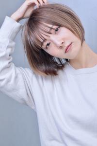 大人シンプルボブスタイル　博多美容室 - プランツヘアー博多掲載