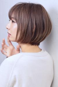 大人ショートボブ　博多美容室 - プランツヘアー博多掲載