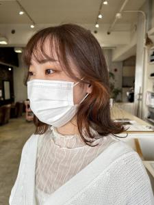 orange brown × orange beige - 髪質改善 SEPT. 天神大名掲載