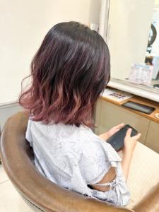 グラデーションカラー チェリーピンク【横浜】k - Neolive aim 横浜店掲載
