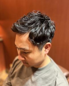 銀座　理容室　メンズカット　ナチュラルパーマ - ヘアーモードキクチ 銀座店掲載