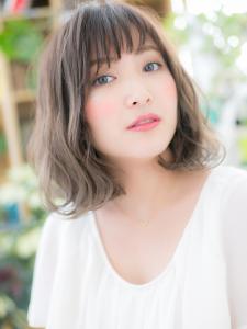 大人可愛いバレイヤージュくせ毛風ウルフボブフレンチカジュアル - COVER HAIR & SPA bliss【カバーヘア アンド スパ ブリス】浦和/浦和西口店掲載