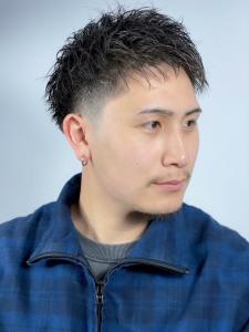 スパイキーショート×フェード - ヒロ銀座 大阪本店掲載