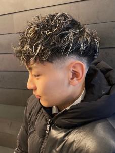 ツーブロック　ツイストスパイラル　メッシュスタイル　フェード - THIS IS BARBER 2nd掲載