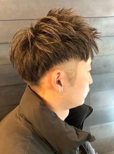 ソフトモヒカン ベリーショート ツーブロック　カジュアル - THIS IS BARBER 2nd掲載