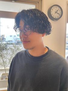 波巻きパーマ、センターパート - balance. hair & eyelash 野田店掲載
