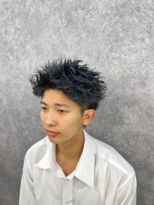 カット+特殊パーマ - Men's SALON RISE TOKYO 土浦店掲載