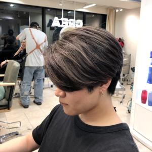 メンズコントラストハイライト - CREA 下北沢店掲載