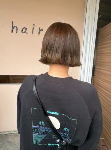 パツッとミニボブ☆ - 半個室 rire hair 大野城店掲載