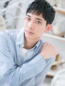 爽やか◎黒髪マッシュ小顔束感カット　アッシュブラック - mod's hair 越谷西口店【モッズヘア】掲載