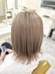 ケアブリーチ×ミルクティベージュ - HairSalon SHIAN 立川店掲載