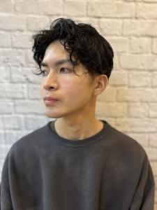 大人パーマ×濡れ感セット【新宿/理容室/バーバー】 - 銀座マツナガ 新宿パークタワー店掲載