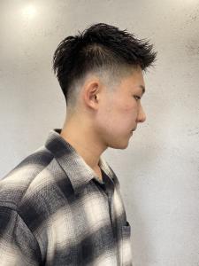 20代30代40代メンズ刈り上げ韓流フェードカット【上野】 - agir hair 上野店掲載