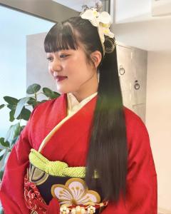 【hinari】#成人式ヘア #ロングポニーテール  - MOON by KENJE掲載