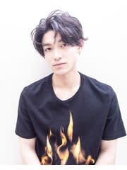 MEN’S HAIR　センターパート　パーマ - Menon掲載