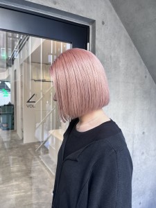 プツっとボブ×ハイトーンピンクベージュ - VOL.掲載