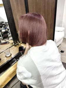 フルバング レッドブラウン 似合わせカット カルマパーマ - ARCANA 明治神宮前 表参道 原宿掲載