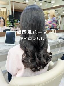 韓国風コテ巻きパーマ - Ammy掲載