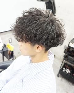 メンズ波巻きパーマスタイル - hair teria ryu 大塚掲載