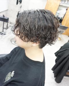 メンズ波巻きパーマスタイル - hair teria ryu 大塚掲載