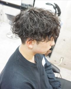 メンズ波巻きパーマスタイル - hair teria ryu 大塚掲載