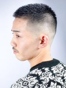 ベリーショート×ミドルスキンフェード港区/六本木 - ヒロ銀座ヘアーサロン 麻布乃木坂 六本木駅前店掲載