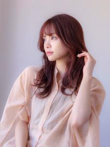 BERRYレッドブラウンイメチェン大人レイヤー波巻きウェーブ - hairs BERRY 長住店掲載