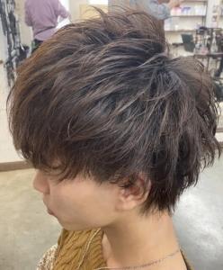 ショートウルフ×束間ショートスタイル【楽天】 - メンズサロンRudus 新保店掲載